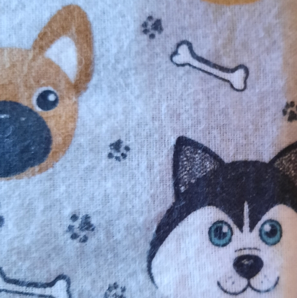 DOGGIE sheet set BRAND NEW twin size PAWS & BONES kid's SO SOFT flannel - Picture 5 of 5